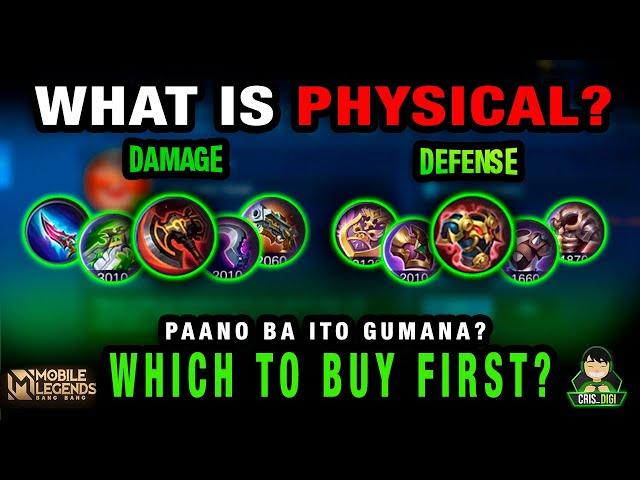 HOW TO COUNTER PHYSICAL DAMAGE AND PENETRATION | WELL EXPLAINED GUIDE| CRIS DIGI | | MLBB (ENG SUB)