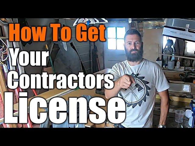 How To Get Your Contractors License | Fast And Easy| THE HANDYMAN BUSINESS |