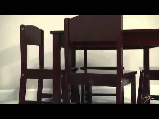 KidKraft Farmhouse Table and 4 Chair Set - Product Review Video