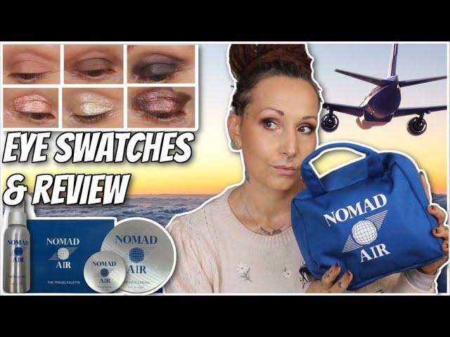 Nomad Air (Frequent Flyer Collection) by Nomad Cosmetics | Eye Swatches & Detailed Review!