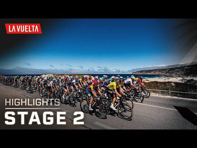 Vuelta a España 2024, Stage 2 | EXTENDED HIGHLIGHTS | 8/18/2024 | Cycling on NBC Sports