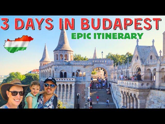 3 Days in Budapest - You NEED to See THIS! Itinerary, Travel Guide and Tips | Family Travel Europe