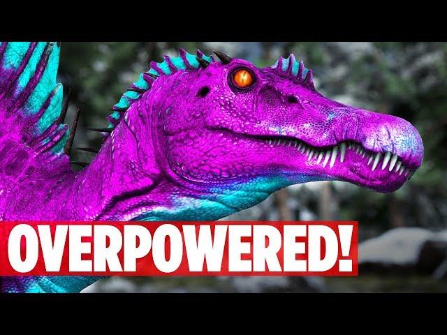 IS THE SPINO COMPLETELY BROKEN?! UNFAIR! Ark: Survival Evolved TLC Patch 2