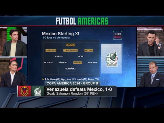 “This is the worst generation of Mexican players I’ve seen in my lifetime”.  Mex vs Venezuela post