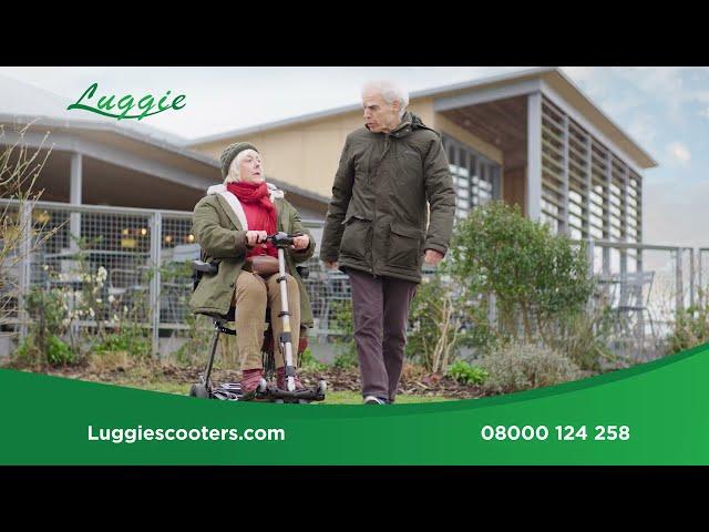 Luggie Folding Mobility Scooter New TV Ad!