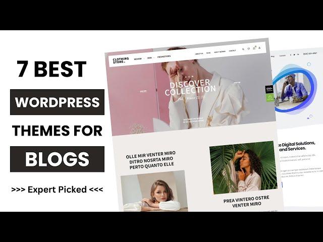 7 Best Premium WordPress Themes for Blogs | Best WP Themes 2024