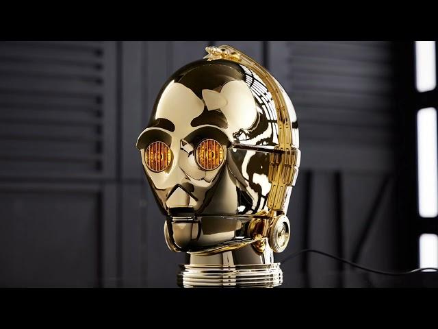 Star Wars Galactic Archive C-3PO Electronic Head at Disney Store | SOLD OUT!