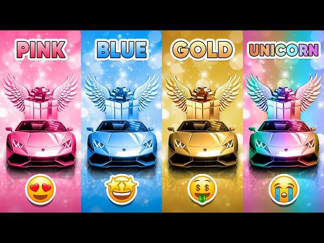 Choose Your Gift...! Pink, Blue, Gold or Unicorn ⭐️ How Lucky Are You?  Quiz Shiba