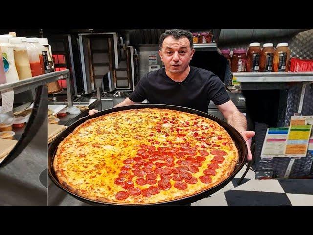 We Tried The Largest Pizza In The UK