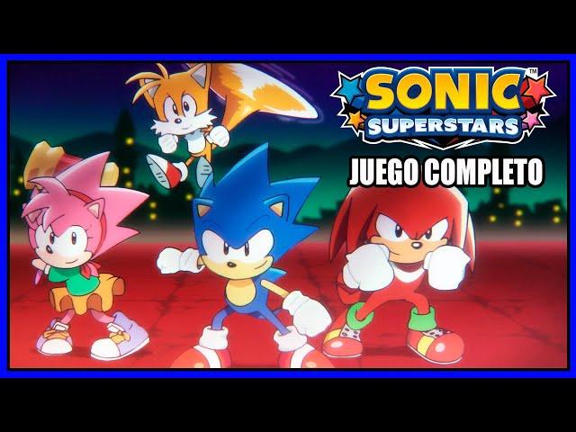 SONIC SUPERSTARS  JUEGO COMPLETO (TODAS LAS FASES HISTORIA + EMERALDS)  GUÍA ESPAÑOL PS5