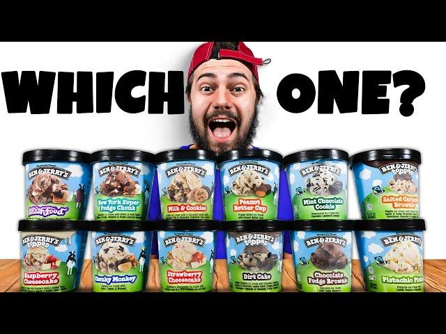 Ben & Jerry’s Flavor Challenge: Best vs Worst