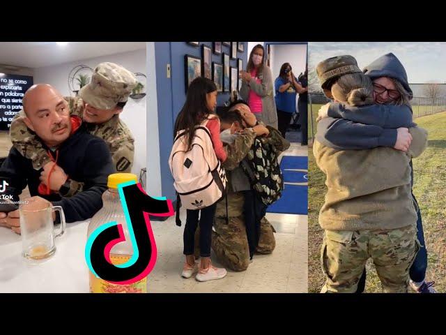 Military Coming Home Tiktok Compilation 2021 | Emotional Moments That Will Make You Cry 