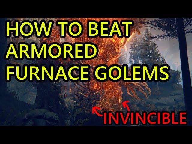 How to Beat Armored Furnace Golem Elden Ring Shadow of the Erdtree How to Beat Armored Furnace Golem