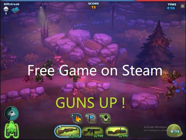 Guns Up 2022 gameplay, try it free on steam
