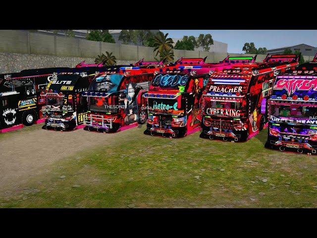 BUS SIMULATOR INDONESIA KENYAN BUSSID NGANYA AWARDS OWN MADE SKINS 