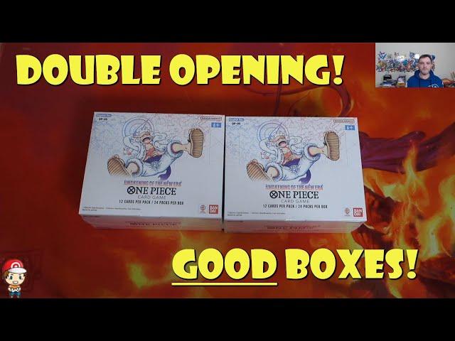 Awakening of the New Era (OP-05) Double Box Opening! This Went WELL! (One Piece TCG Opening)