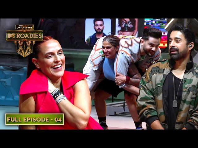 MTV Roadies XX - Double Cross | इस लड़की ने क्यों उठाया Elvish को अपने कंधे पर?| Ep 4 | Full Episode