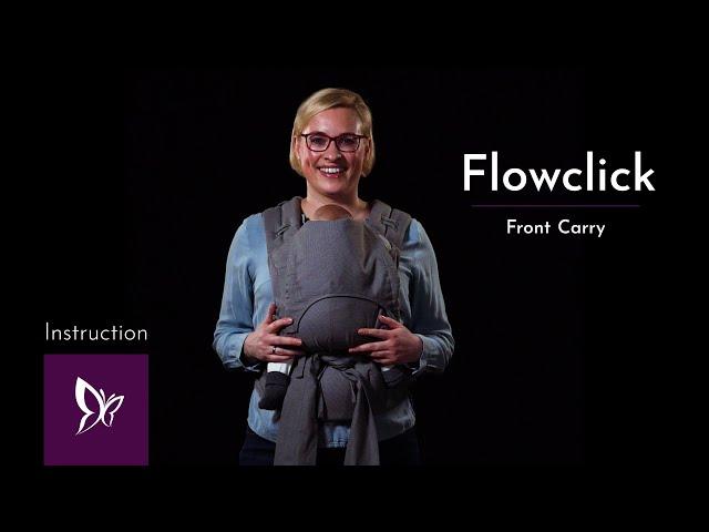 ANLEITUNG | FlowClick Baby - Bauchtrage - Fidella