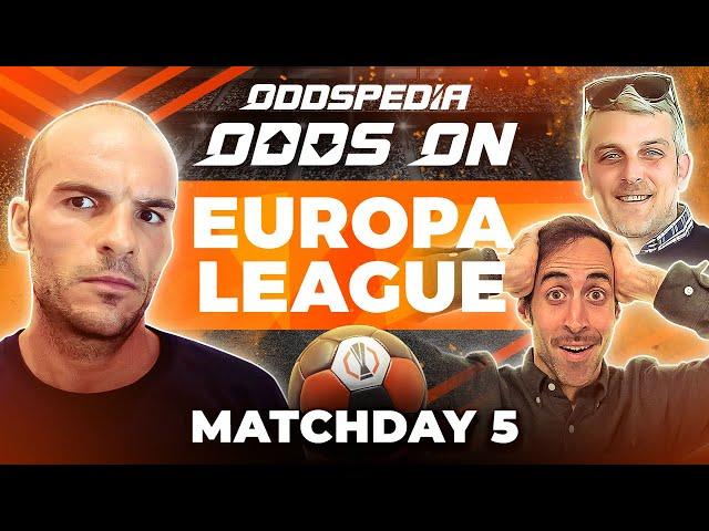 Europa League Predictions 2024/25 Matchday 5  | Best Football Betting Tips Today