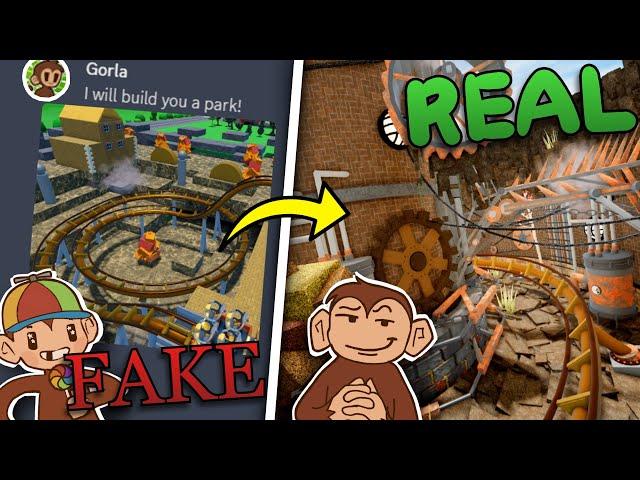 Pretending to be NEW, then building them THIS | Theme Park Tycoon 2