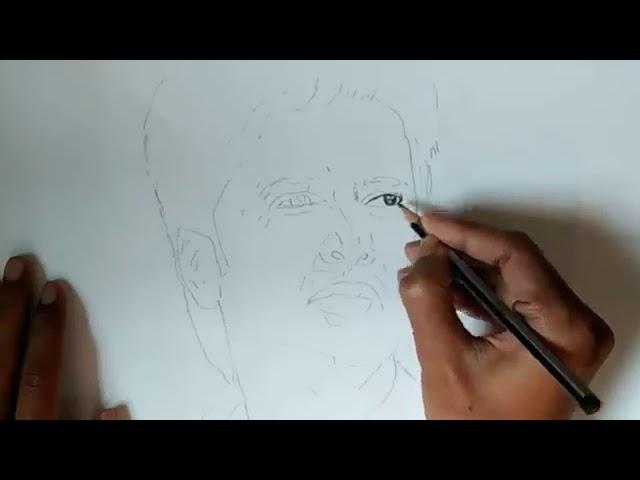 My drawing  by Artist Amit Vishwas my YouTube channel subscribe please