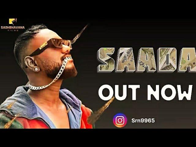 SAADA rap song by srn Bhai | uttara Karnataka rap song |