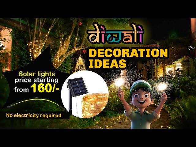 Diwali Decoration Ideas | Diwali Lights Room Decor | Top Decoration Ideas