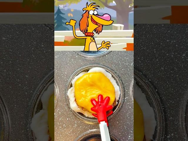 Hamburger Muffin from Nature Cat  #shorts #muffins #hamburger ⁠@Not_oddguy2763