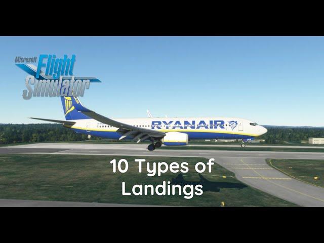 10 Types of Landings in MSFS 2020