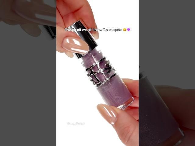 This one YouTube YSL ad  #lipoil #purple #ysl #newmakeup #dualipa #luxurymakeup #shorts #makeup