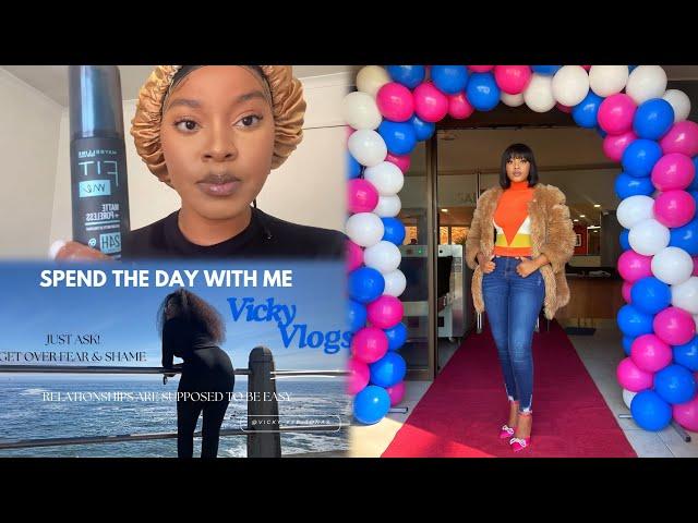 Get ready with me, the morning with SABC radio, relationships, dropping off a giveaway VLOG