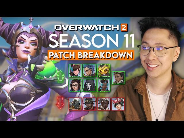 CASS FLASHBANG RETURNS - Overwatch 2 Season 11 Patch Breakdown