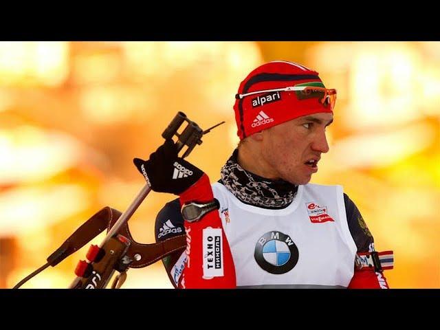Александр Логинов выиграл бронзу на Кубке мира по биатлону в Поклюке