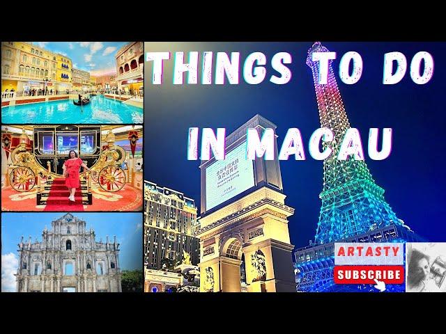 Things to do in Macau in 2 days | Best Attractions of Macau 2023 | ​⁠@travelingartasty