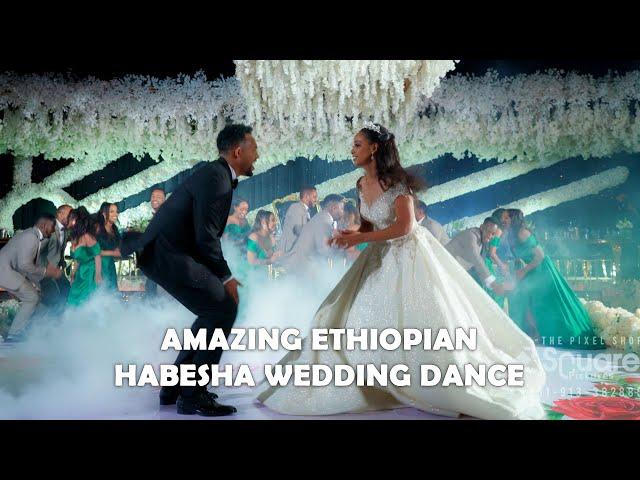 #Amazing Ethiopian habesha wedding entrance አዝናኝ የስርግ ላይ ጭፈራዎች 11