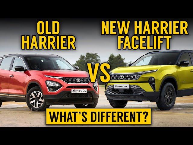 Harrier facelift 2023 VS old Harrier | What's New in Harrier Facelift? Tata Harrier 2023 launched