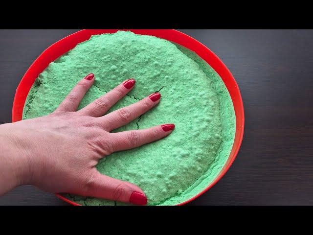 Dried Crust Fluffy Slime - How to Make - Satisfying Slime videos