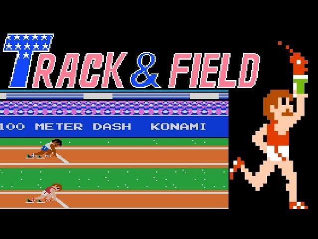 Track & Field (NES) adapted and expanded port | gameplay session for 1 Player 