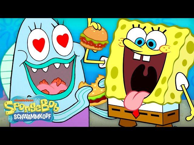 SpongeBobs hungrigste Momente | SpongeBob Schwammkopf