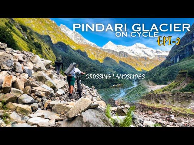 Solo cycling to Pindari Glacier EPISODE-2 | First time on YouTube | Pindari Glacier Trek