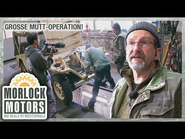 Tausche Benzin-Motor gegen Diesel-Motor! Operation Ford MUTT! | Morlock Motors