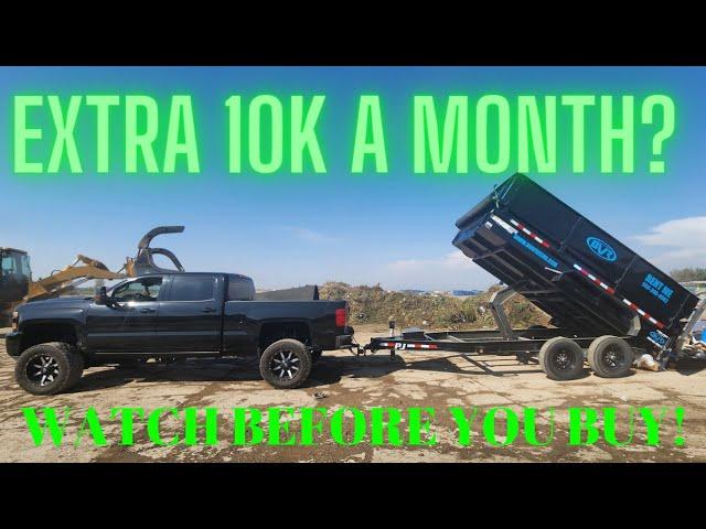 Can A 7x14 Dump Trailer Really Make You Money?