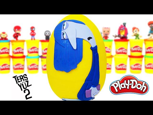 Ters Yüz 2 Bıkkınlık Sürpriz Yumurta Oyun Hamuru Play Doh Ters Yüz Oyuncakları