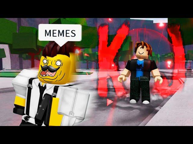 ROBLOX Strongest Battlegrounds Funny Moments Part 9 (MEMES) 