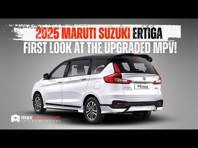 2025 Maruti Suzuki Ertiga: First Look at the Upgraded MPV!