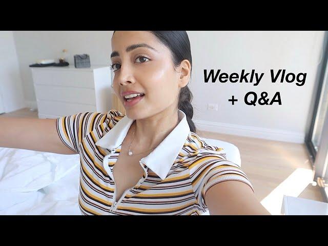 Week in my life exploring NYC + Q&A 