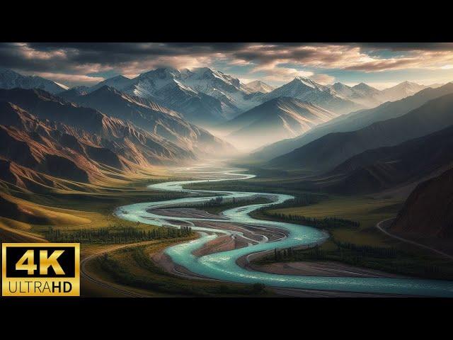 Tajikistan 4K - Relaxing Music Along With Beautiful Nature Videos