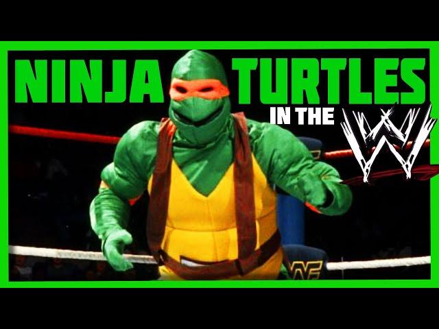 Ninja Turtles In Wrestling EXPLAINED - WWE TMNT?!