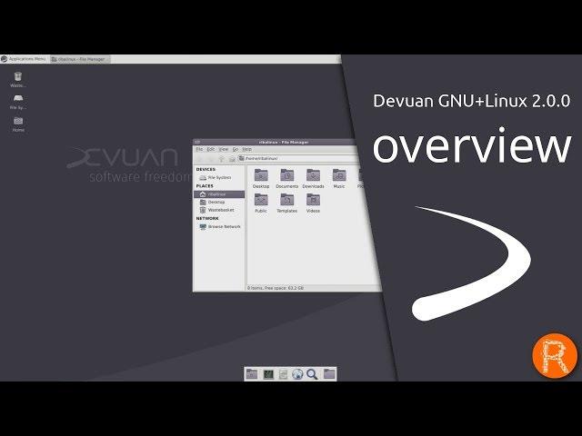 Devuan GNU+Linux 2.0.0 overview | software freedom, your way