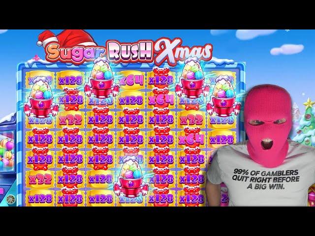 25 SPINS ON AN $8000 SUGAR RUSH BONUS BUY!